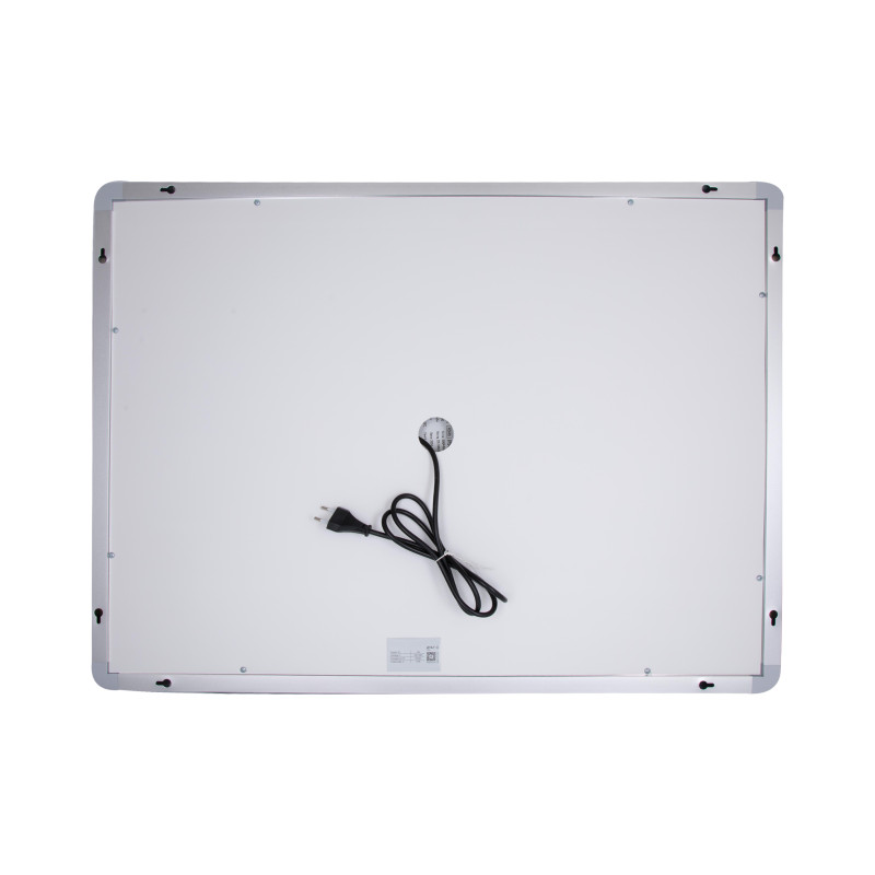 Дзеркало Qtap Mideya (DC-F904) 800х600 з LED-підсвічуванням Touch, з димером QT2078F904W