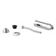 Зливний клапан безконтактний для пісуара Lidz Tech 082 LDTEC082CRM32536 Chrome