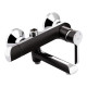 Душова система універсальна Qtap Grand на три споживачі (з виливом) QTGRABCR1004 Chrome/Black