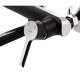 Душова система універсальна Qtap Grand на три споживачі (з виливом) QTGRABCR1004 Chrome/Black