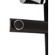 Душова система універсальна Qtap Grand на три споживачі (з виливом) QTGRABCR1004 Chrome/Black