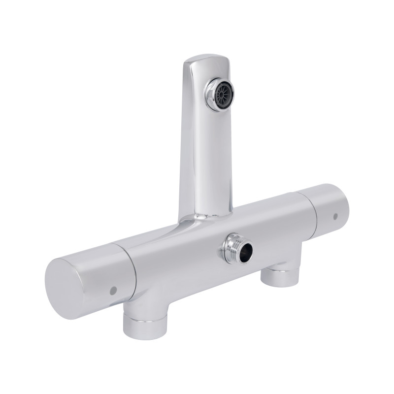 Змішувач для ванни Qtap Votice термостатичний QVTC30T105GC Chrome