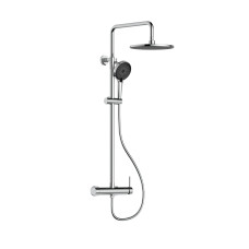 Душова система універсальна Qtap Sloup на два споживачі QT57103OC Chrome