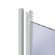 Душова кабіна Lidz Latwa SC90x90.SAT.MID.GR, скло тоноване 4 мм без піддона