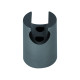 Тримач для ручного душу Qtap Spojeni округлий QT829910842854GRP Graphite
