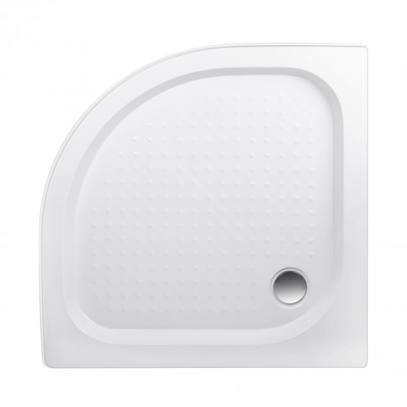 Душова кабіна Lidz Latwa SC90x90.SAT.LOW.GR, скло тон. 4 мм + Lidz Душовий піддон KAPIELKA ST90x90x14