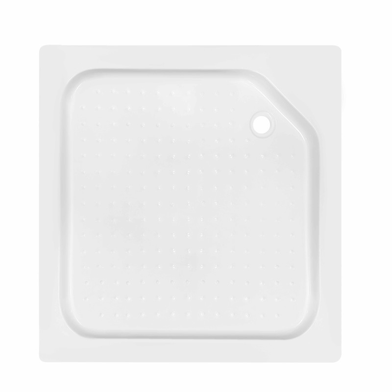 Душова кабіна Lidz Wawel SC90x90.SAT.LOW.GR, скло тон. 4 мм + Lidz Душовий піддон KAPIELKA ST90x90х14
