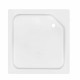 Душова кабіна Lidz Wawel SC90x90.SAT.LOW.GR, скло тон. 4 мм + Lidz Душовий піддон KAPIELKA ST90x90х14