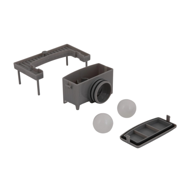 Трап із нержавіючої сталі Qtap Taurus FA600 лінійний із сухим затвором