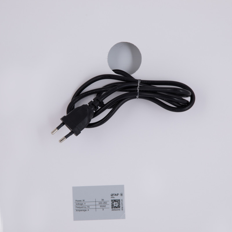 Дзеркало Qtap Cardinal (CA1) 700х500 з LED-підсвічуванням Touch, з антизапотіванням, з димером, рег. темп. кольору (3000-6500K) QT0478C5070