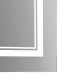 Дзеркало Qtap Cardinal (CA1) 700х500 з LED-підсвічуванням Touch, з антизапотіванням, з димером, рег. темп. кольору (3000-6500K) QT0478C5070