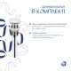 Комплект Qtap Tern: Раковина накладна прамокутна 480х370х135 мм White + Донний клапан PU02