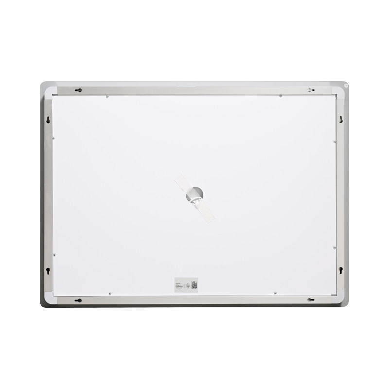 Дзеркало Lidz Kubis (KU2) 900х700 з LED-підсвічуванням Touch, з антизапотіванням, з димером, рег. яскравості LD78LF904907048452