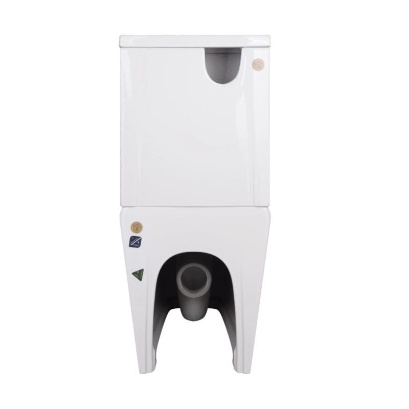Унітаз підлоговий Qtap Crow Eco безобідковий з сідінням Soft-close QTCRO27W48750