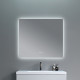 Дзеркало Qtap Taurus (TA2) 800×600 мм з LED-підсвічуванням Touch, з антизапотіванням, з димером, рег. темп. кольору (3000-6500K) QTTAU8006004895