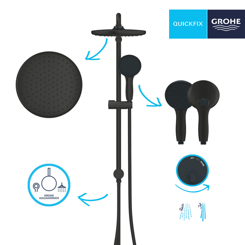 Душова система Grohe QuickFix Vitalio Start 250 266802431