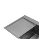Кухонна мийка Kroner KRP Gebürstet - 7849RHM (3.0/1.0 мм)