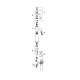 Змішувач для раковини Grohe BauClassic XL-Size 32868000 з донним клапаном