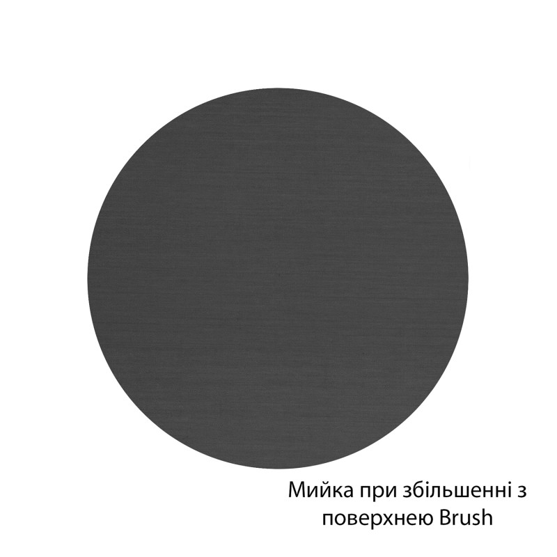 Кухонна мийка Kroner KRP Schwarze - 7843ZHM PVD (3.0/1.0 мм)
