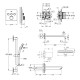 Душова система прихованого монтажу Grohe QuickFix SmartControl UA202801C3