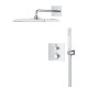 Душова система прихованого монтажу термостатична Grohe QuickFix Precision Grohtherm Cube 34881000