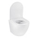 Комплект 4 в 1: Інсталяція Grohe Solido 2 в 1 38971000 + Панель змиву для унітаза Grohe Even Black 38966KV0 + Унітаз безободковий Kroner Harz WHI493736 RIMLESS з сидінням Slim Duroplast / Soft-close / Quick relase KH493736WHIR (38971966KV0KH49R)