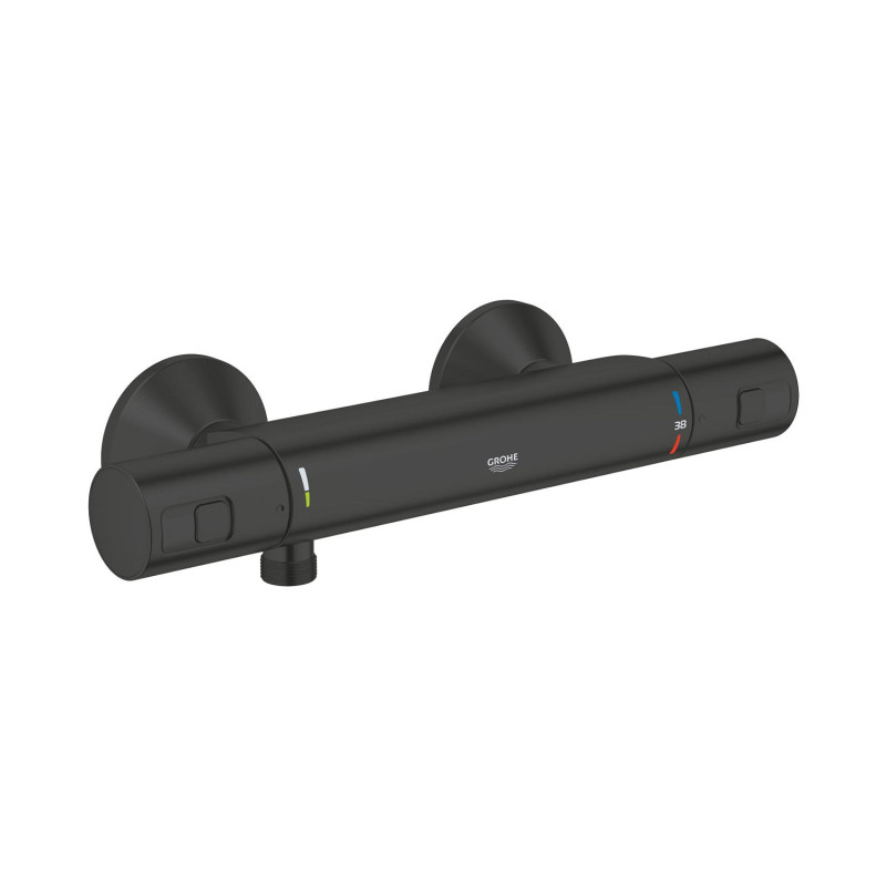 Змішувач термостатичний для душу Grohe QuickFix Start Black UA303908T2