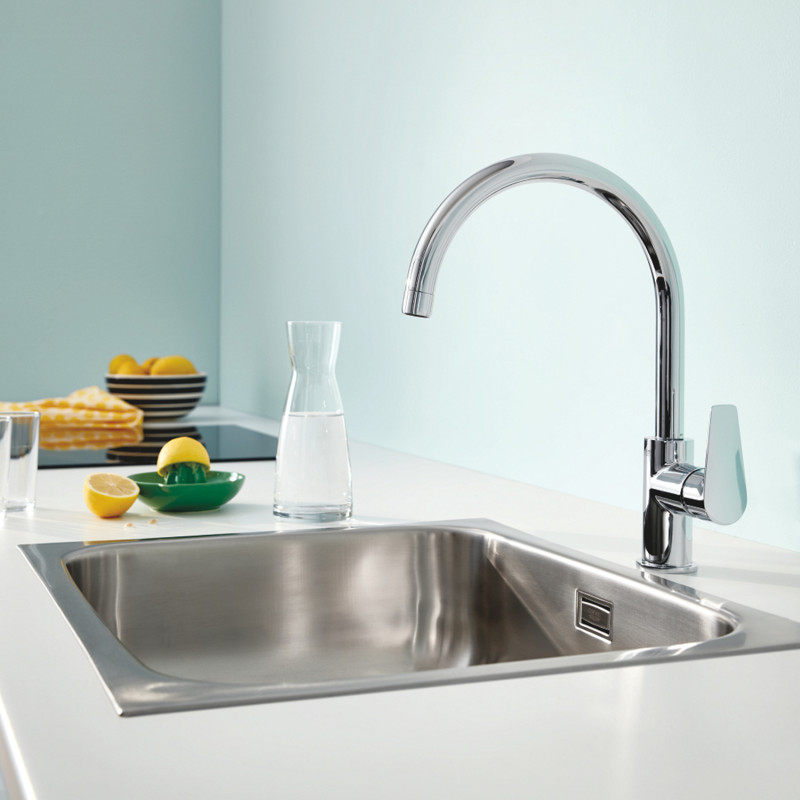 Комплект змішувачів для ванної кімнати і кухні Grohe QuickFix Start Edge UA202501SK