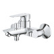 Комплект змішувачів для ванної кімнати і кухні Grohe QuickFix Start Edge UA202501SK