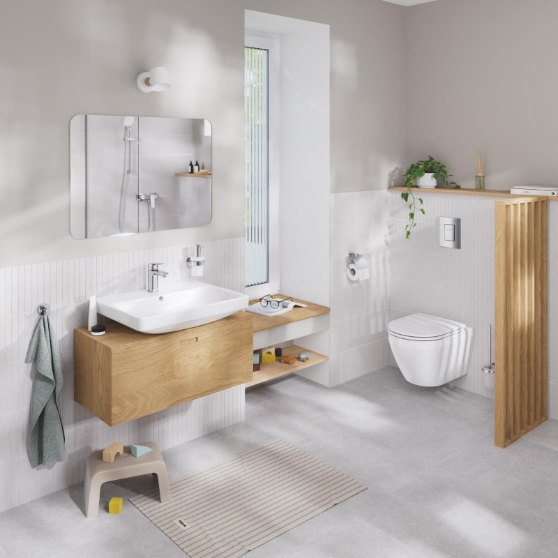 Змішувач для раковини Grohe QuickFix Dice M-Size 1018330000 з донним клапаном