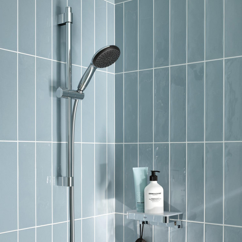 Набір змішувачів Grohe Quickfix термостат для душу з душовим гарнітуром Precision Flow THM та змішувач для раковини StartEdge S-Size UA202503TE