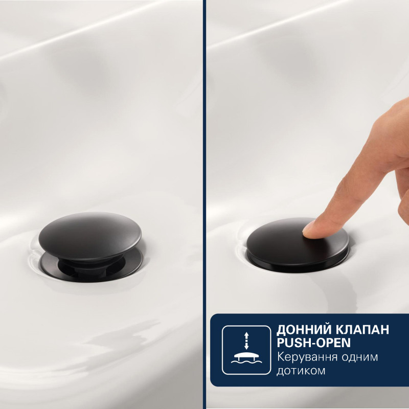 Змішувач для раковини Grohe QuickFix Dice ES M-Size 1018362430 з донним клапаном