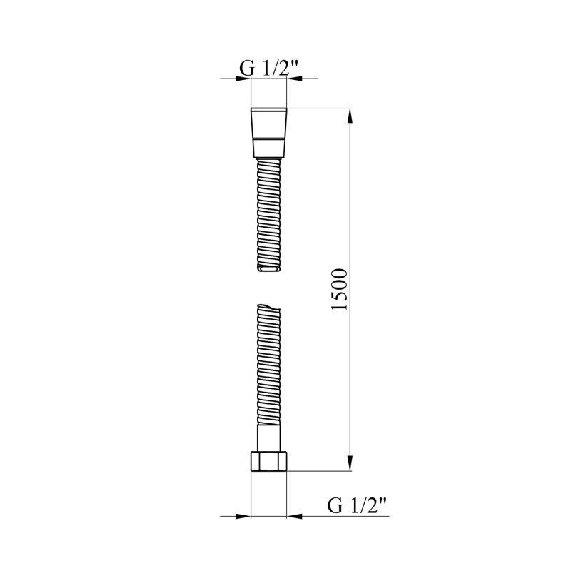 Шланг для душу Kroner KRM - C603 150 см