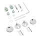 Унітаз підвісний безобідковий Kroner Harz WHI493736 RIMLESS з сидінням Slim Duroplast / Soft-close / Quick relase (KH493736WHIR)