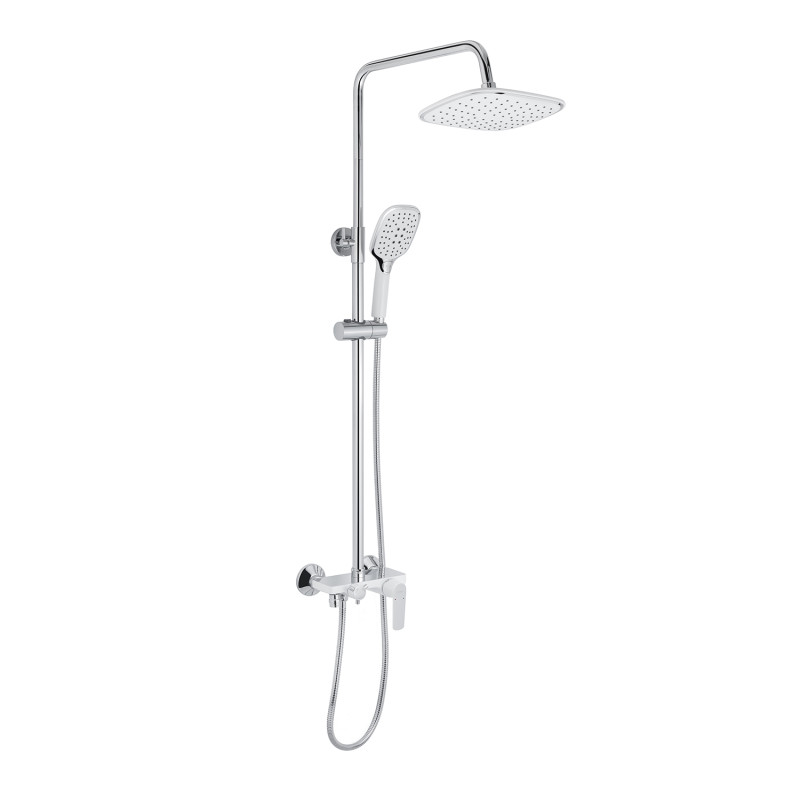 Набор 3 в 1 душова система Kroner Armada-W063 + змішувач Armada-W010 + змішувач Bidet-C082
