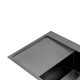 Кухонна мийка Kroner KRP Schwarze - 7849RHM PVD (3.0/1.0 мм)
