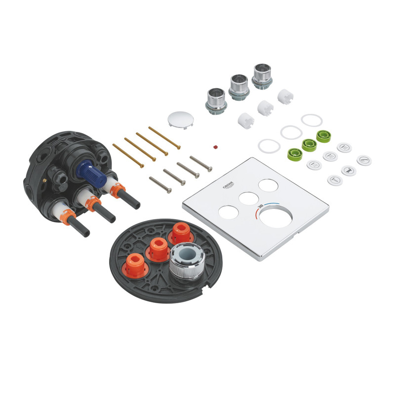 Душова система прихованого монтажу термостатична Grohe QuickFix SmartControl UA202802C3