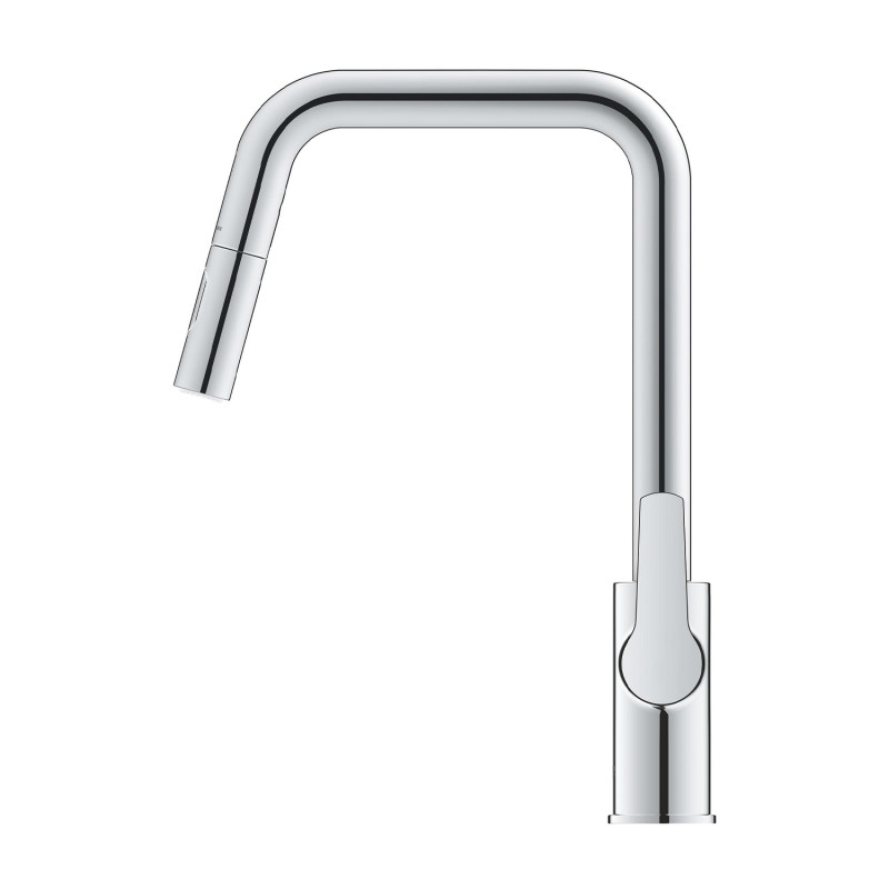 Змішувач для кухні з висувним виливом Grohe QuickFix Start 30631000