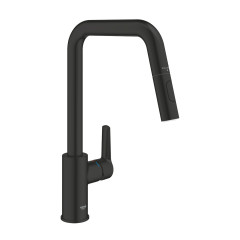 Змішувач для кухні з висувним виливом Grohe QuickFix Start 306312430