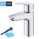 Змішувач для раковини Grohe QuickFix Start S-Size 23551002 з донним клапаном