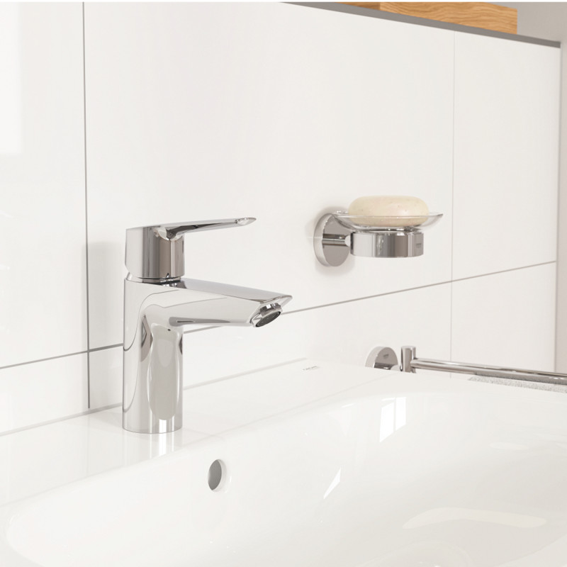 Змішувач для раковини Grohe QuickFix Start S-Size 23551002 з донним клапаном
