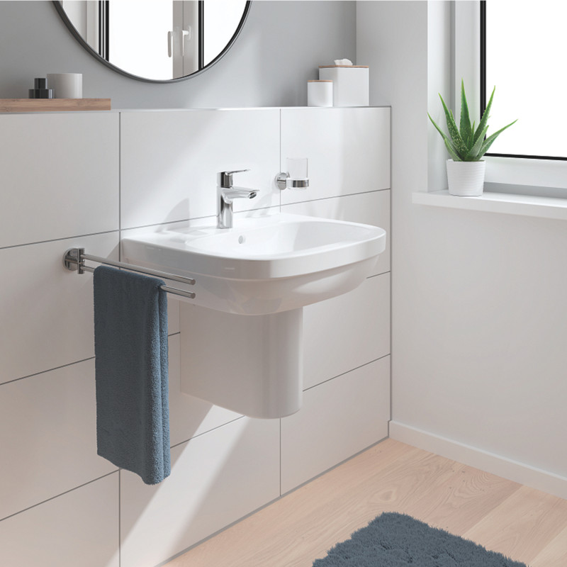Змішувач для раковини Grohe QuickFix Start S-Size 23551002 з донним клапаном