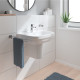 Змішувач для раковини Grohe QuickFix Start S-Size 23551002 з донним клапаном